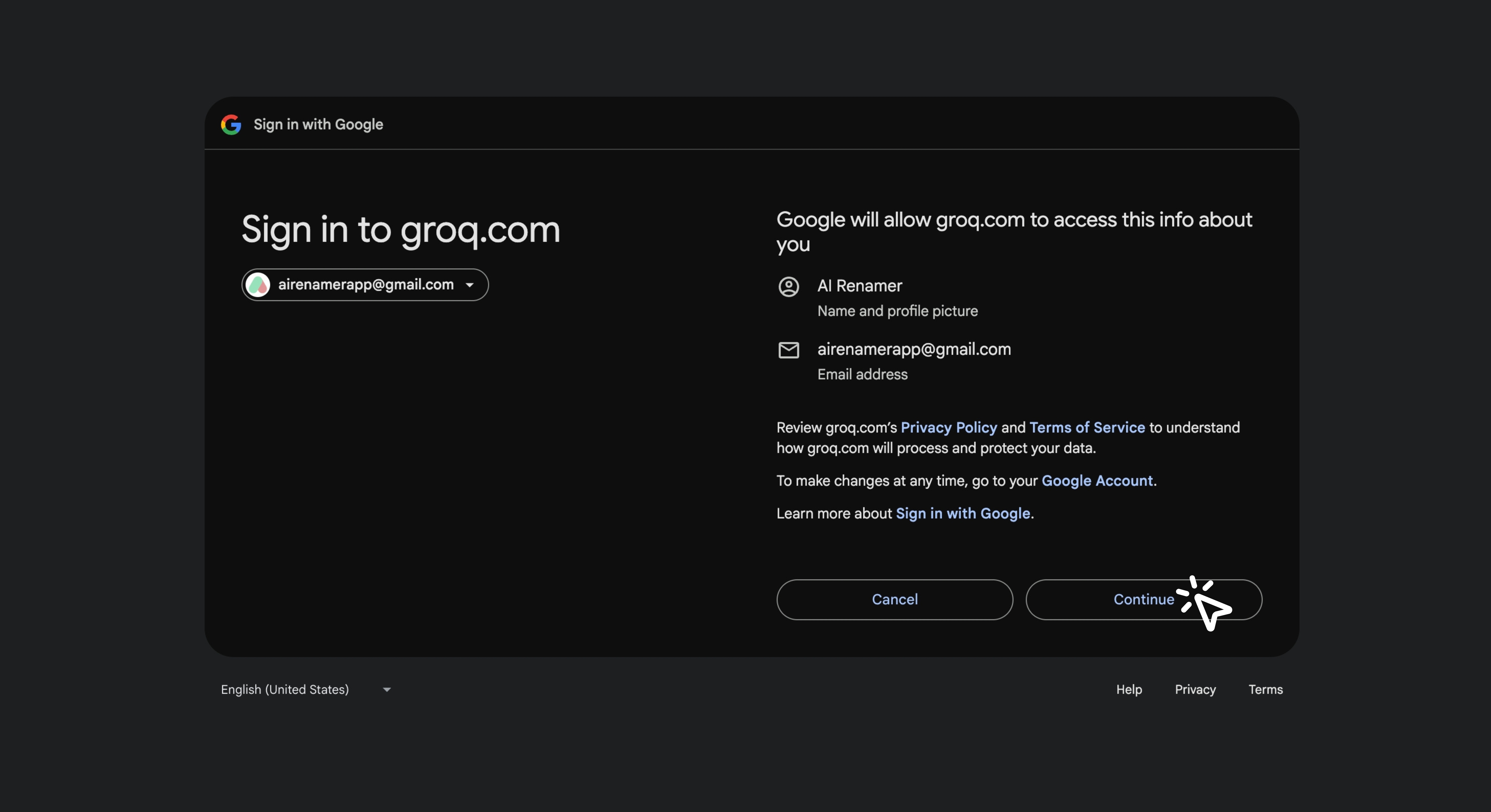 Step-by-Step: How to Set Up Groq with AI Renamer, Step 4