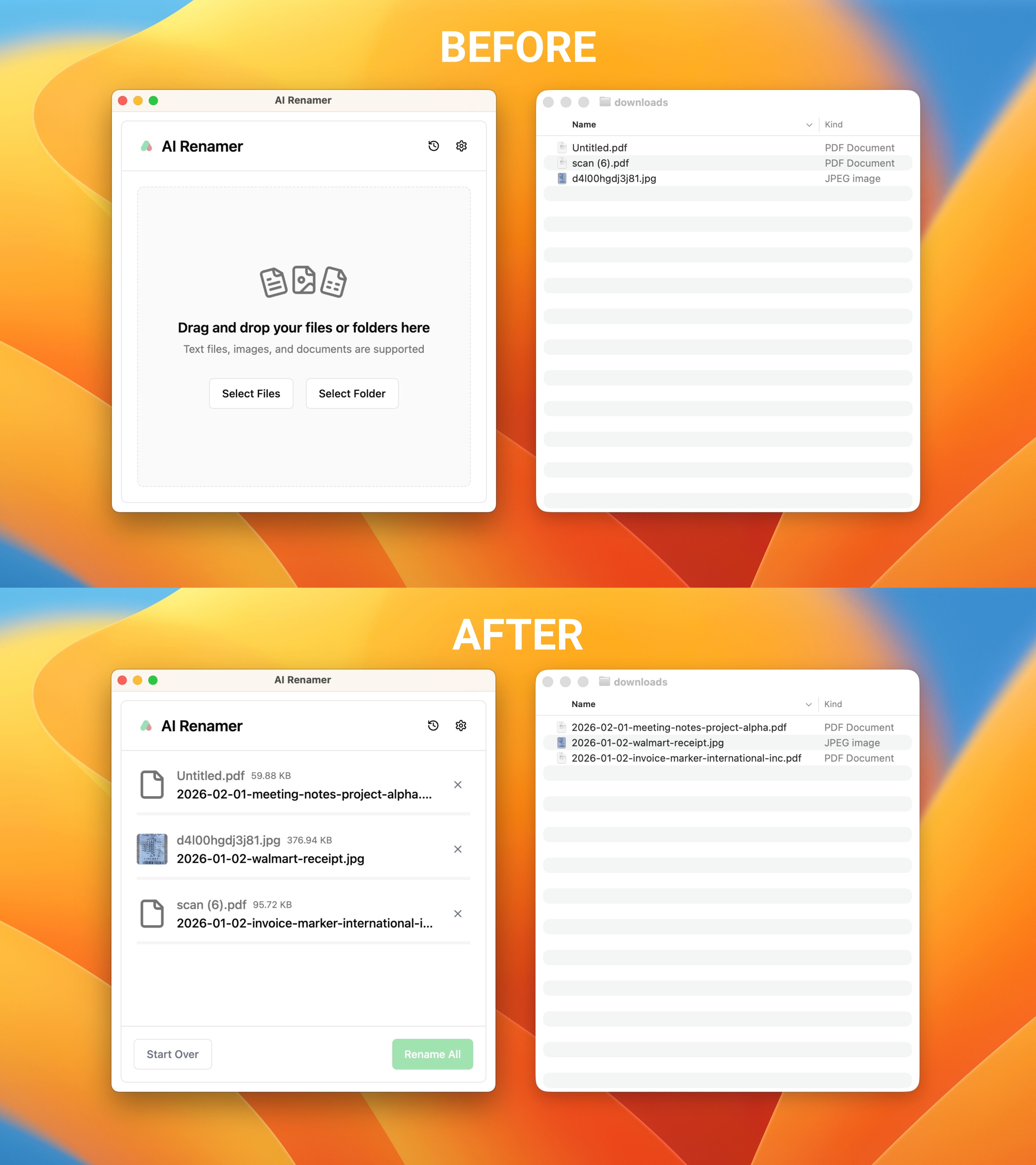 🧩 Example: Clean Naming in Action