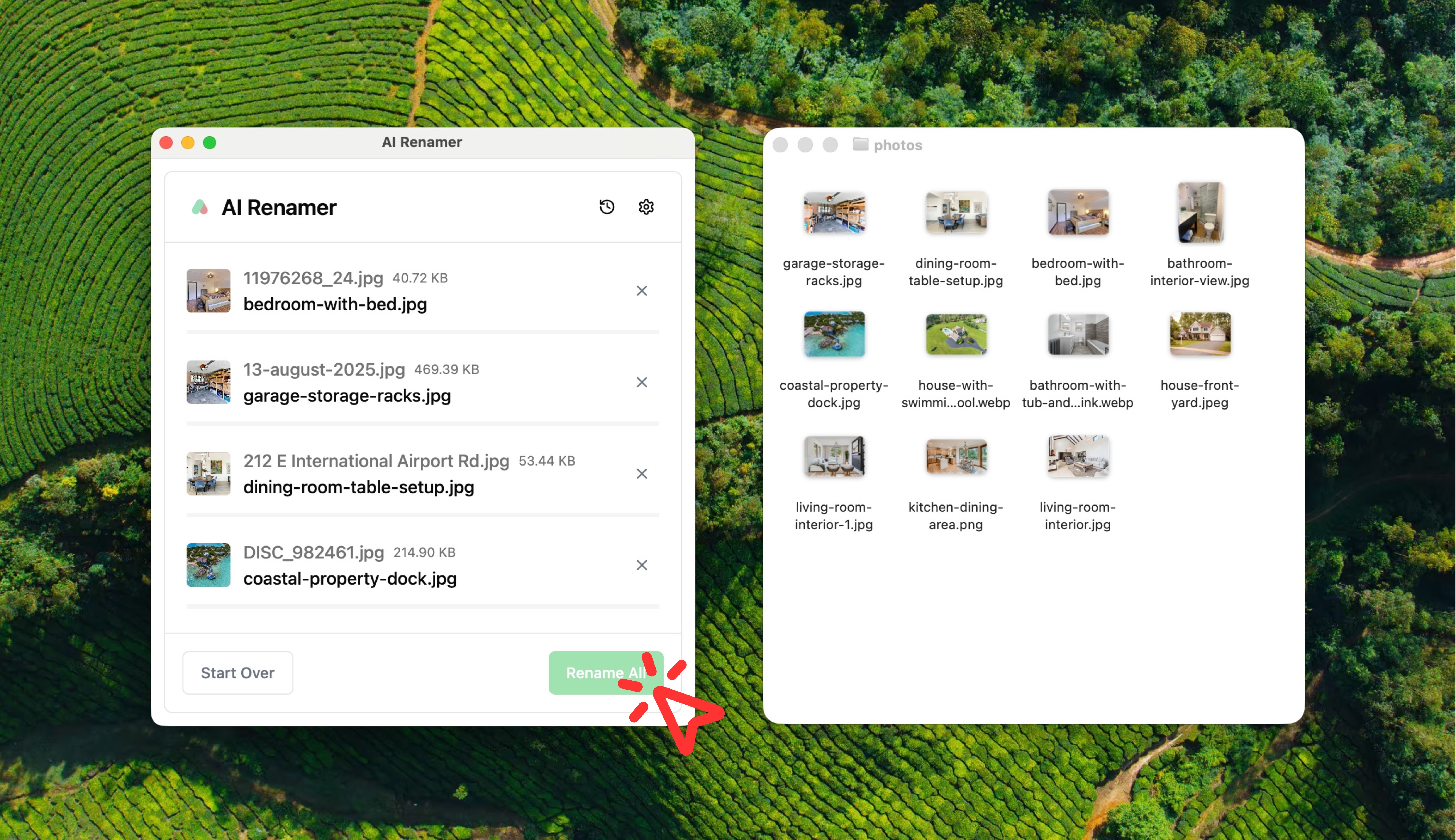 Rename Everything in One Click