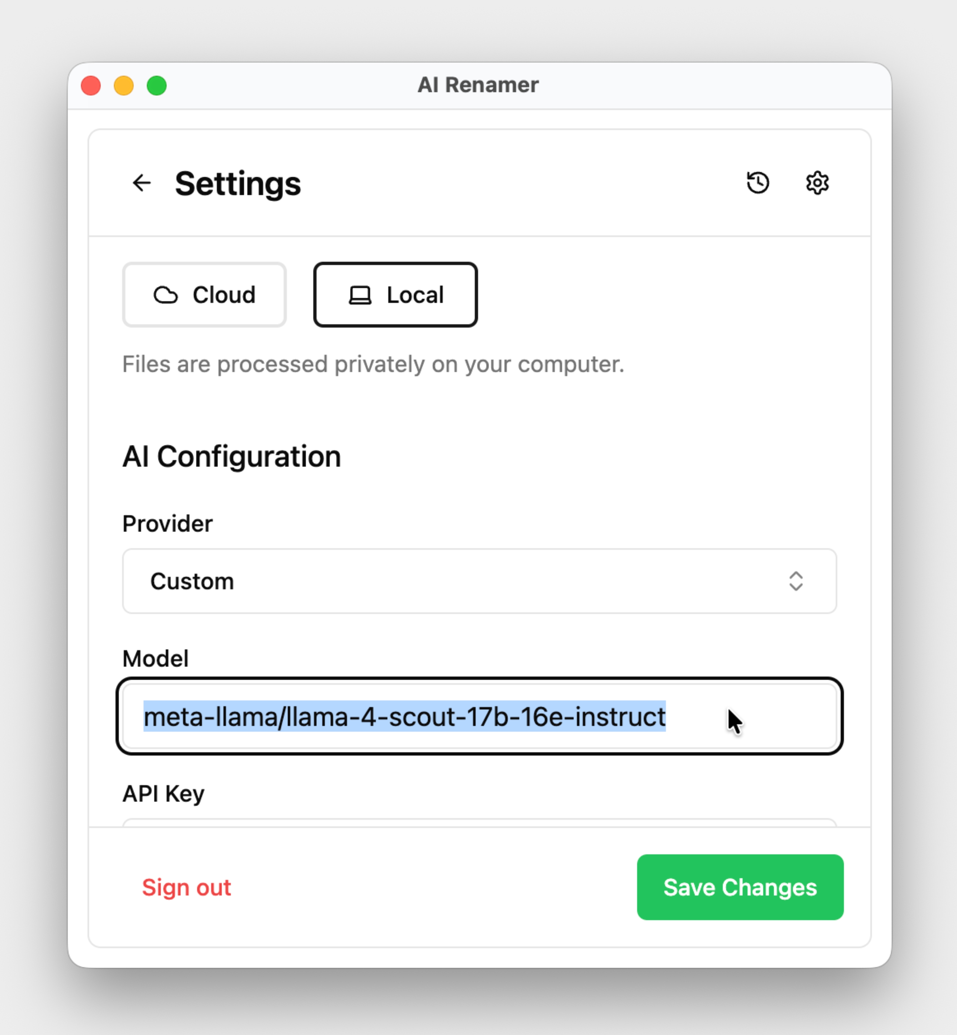 Step-by-Step: How to Set Up Groq with AI Renamer, Step 14