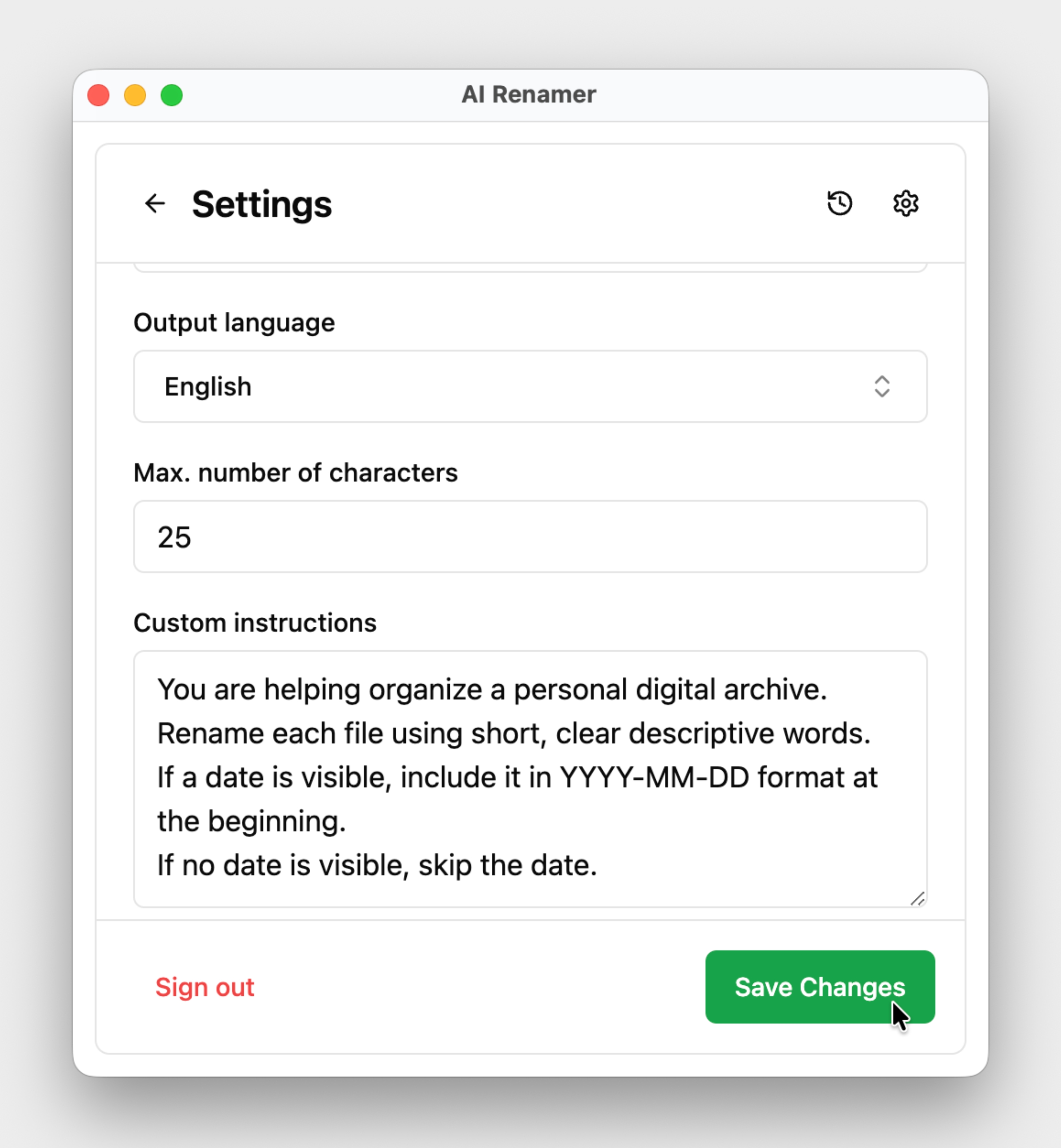 Step-by-Step: How to Set Up Groq with AI Renamer, Step 25