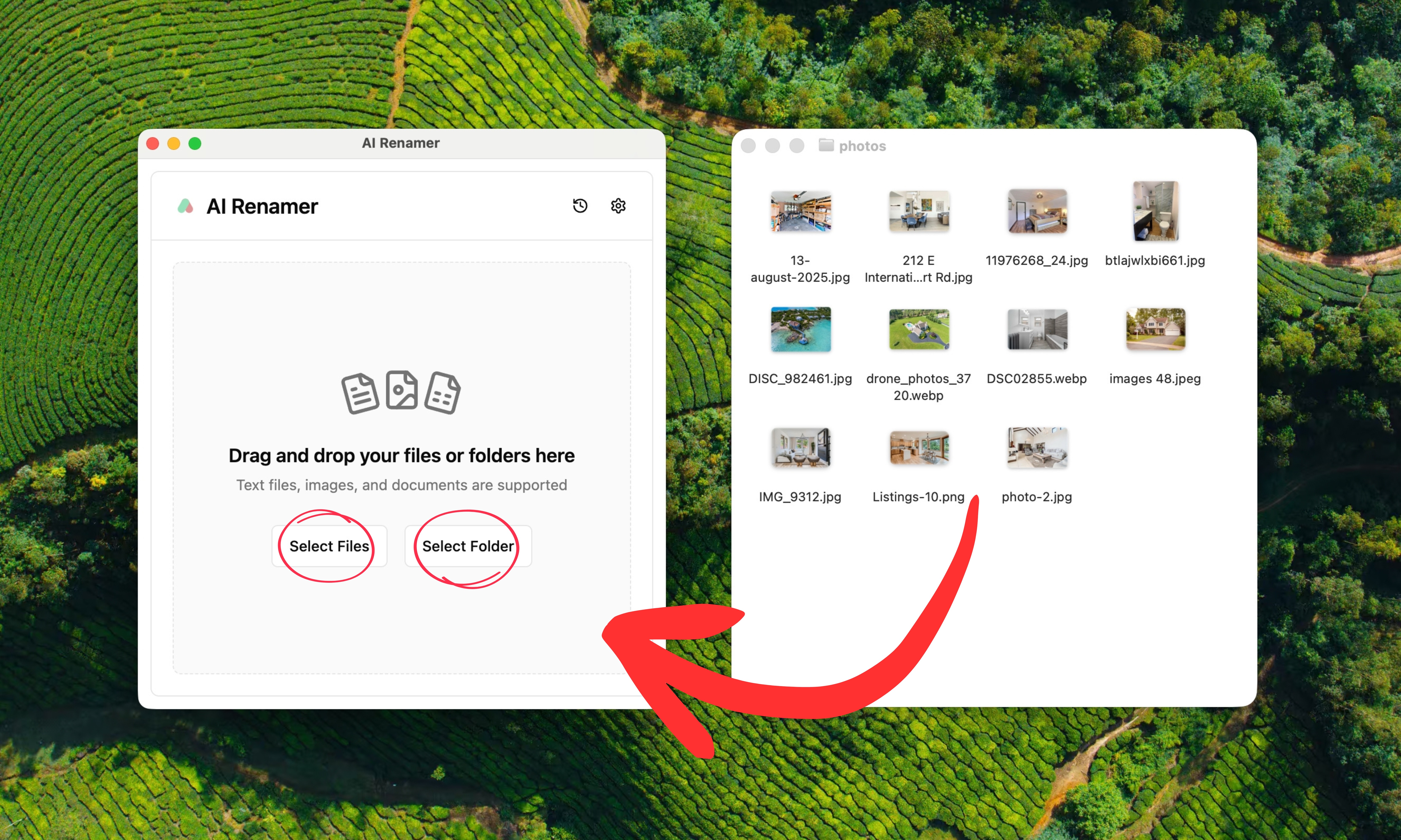 Add Your Property Photo Folder