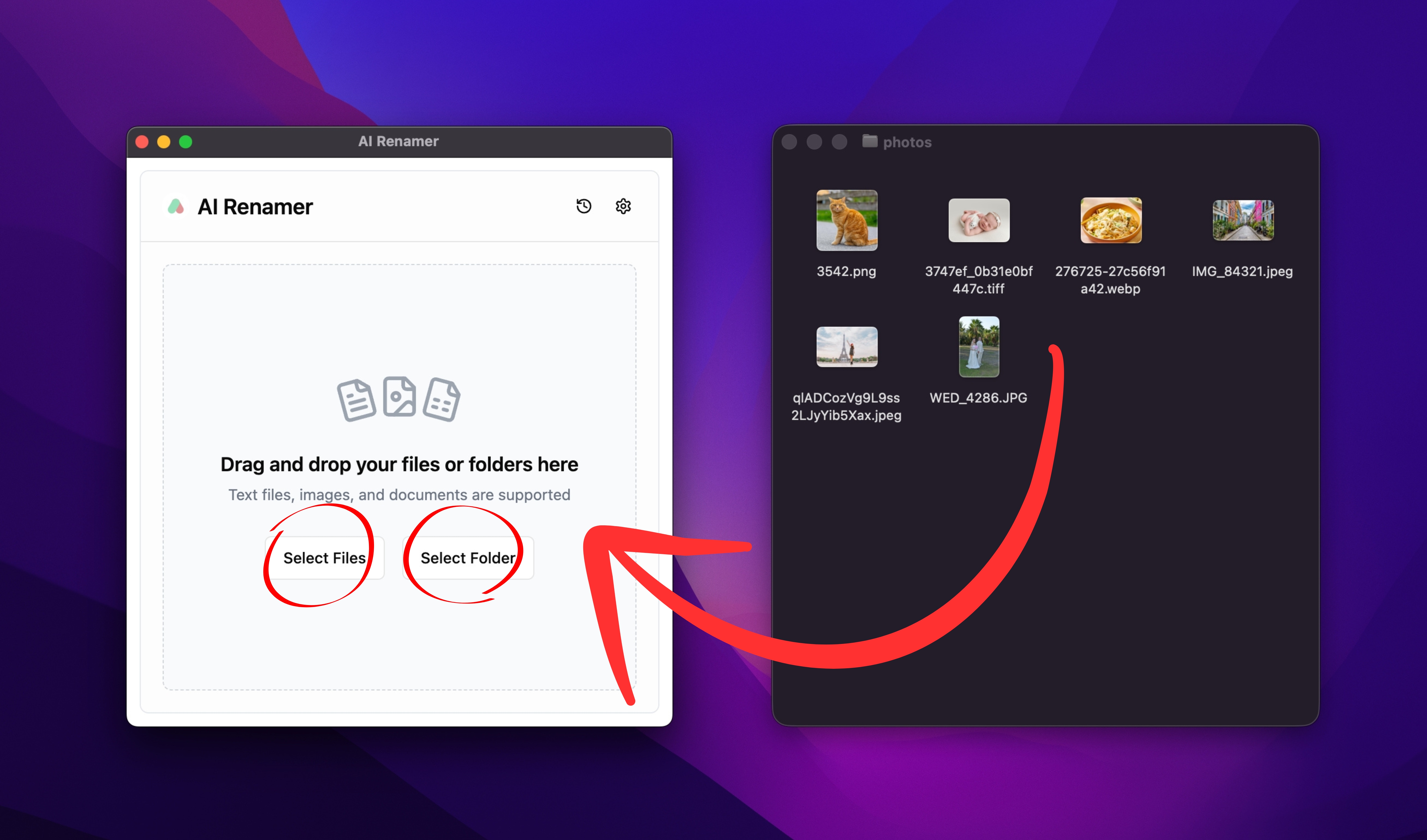 Rename Your Photos with AI Renamer